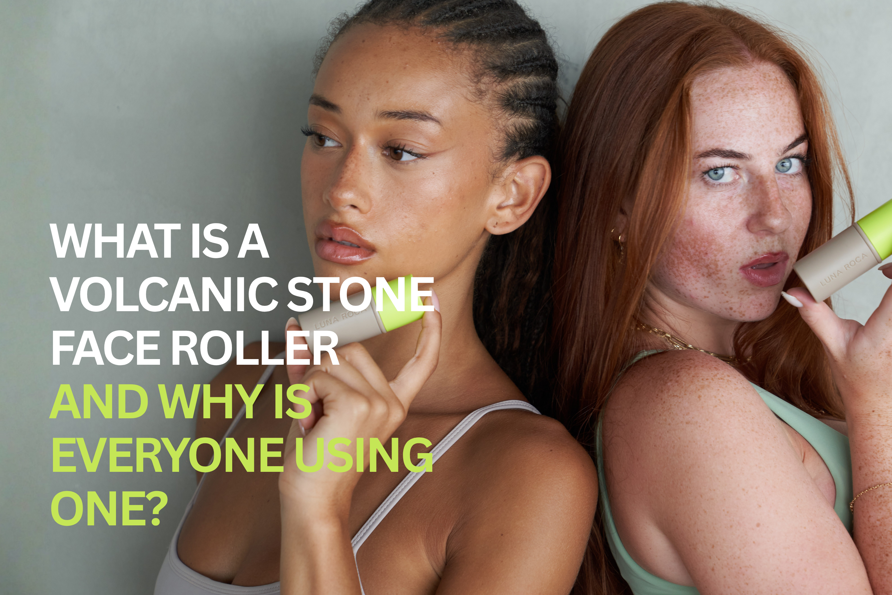 What Is a Volcanic Stone Face Roller and Why Is Everyone Using One?