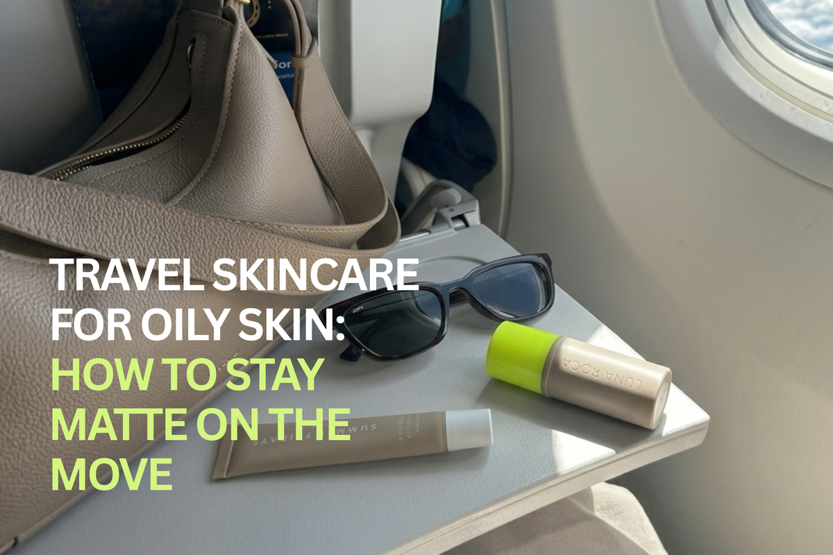 Travel Skincare for Oily Skin: How to Stay Matte on the Move