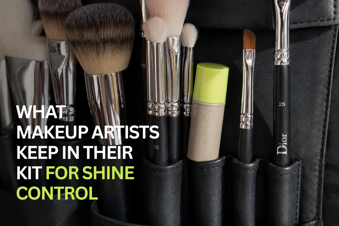 What Makeup Artists Keep in Their Kit for Shine Control